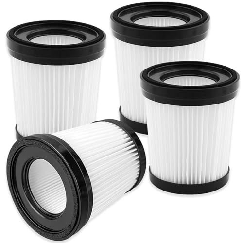 ADDFRESH Vacuum Filter Replacement Compatible with Fabuletta FSV001/FSV101,Girnoor G160/G165, Lubluelu 202, Oraimo OSV-102, VacLife VL732 Stick Vacuum Cleaners - 4 Pack - Image 1