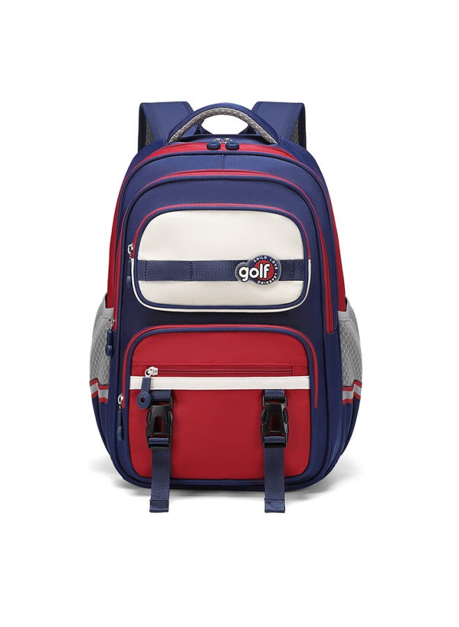 Golf Elementary School Backpack For 4th-6th Grade Boys And Girls Children's Backpack Junior High School Students Double Shoulder Bag High Value Decompression - Image 5