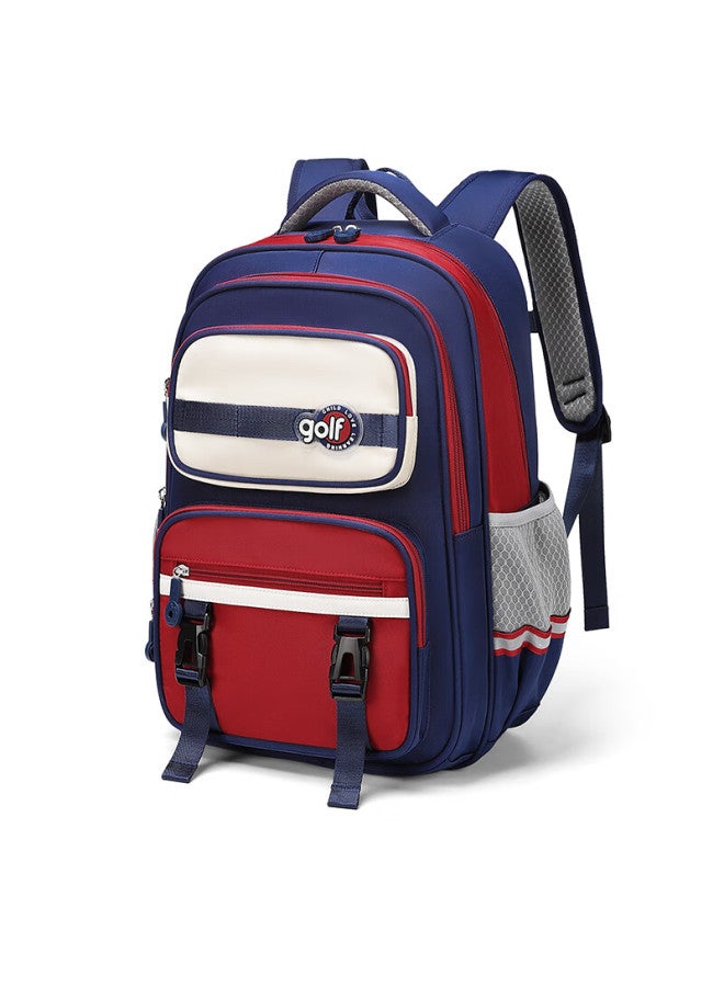 Golf Elementary School Backpack For 4th-6th Grade Boys And Girls Children's Backpack Junior High School Students Double Shoulder Bag High Value Decompression - Image 4