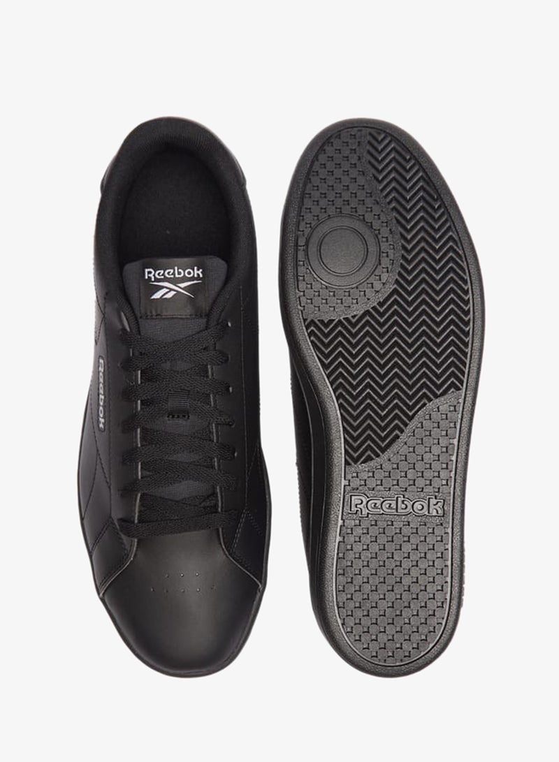 ريبوك أحذية رياضية رجالية بتفاصيل شعار وإغلاق برباط - كورت كلين - Image 4