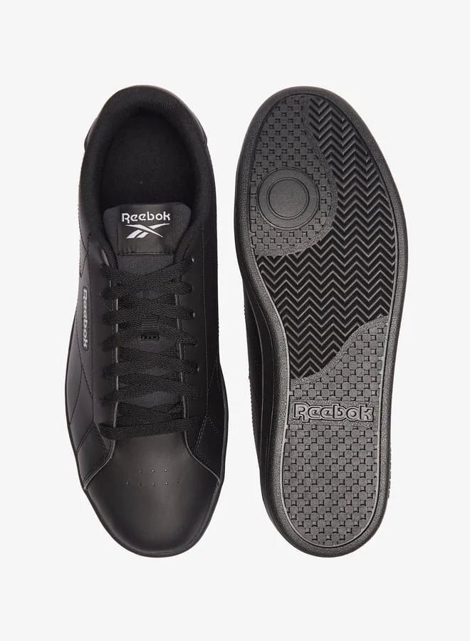 Reebok Mens Logo Detail Sports Shoes with Lace-Up Closure - COURT CLEAN