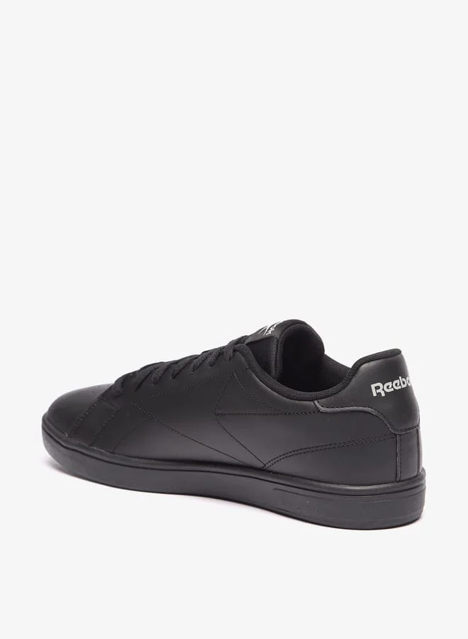 ريبوك Mens Logo Detail Sports Shoes with Lace-Up Closure - COURT CLEAN