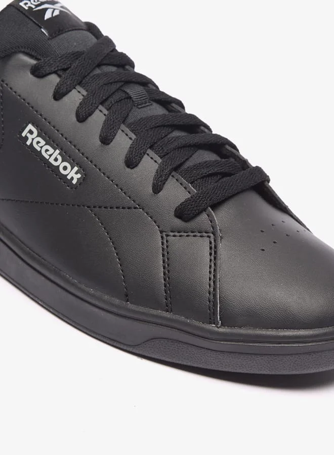 Reebok Mens Logo Detail Sports Shoes with Lace-Up Closure - COURT CLEAN