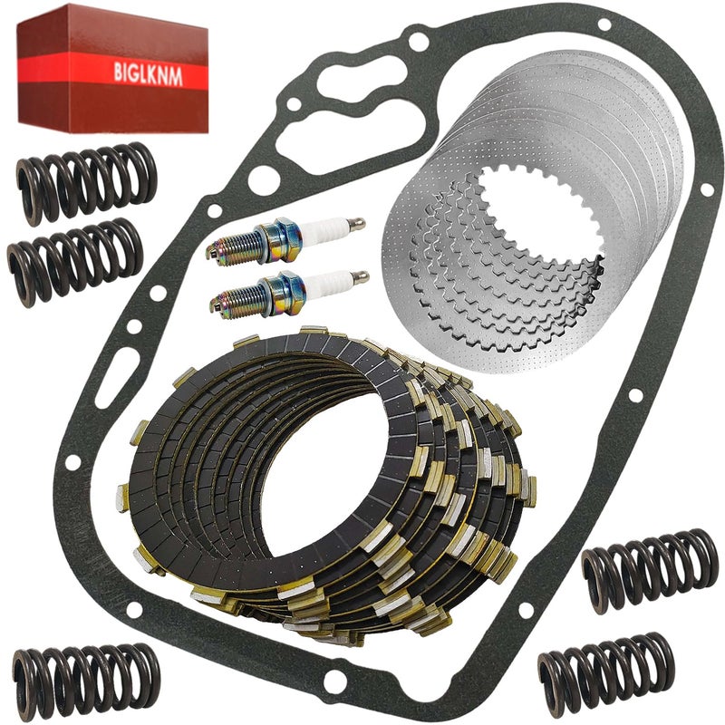 طقم قابض من الصلب مع لوحة إضافية من BIGLKNM لسيارات سوزوكي بوليفارد C90 C90T إنترودر 1500 VL1500