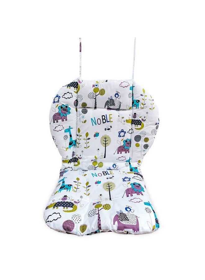 Kocpudu High Chair Cushion, High Chair Pad, Seat Cushion, Baby High Chair Cushion, Soft and Comfortable, Light and Breathable, Make The Baby More Comfortable(Jungle Animal Pattern) - Image 1