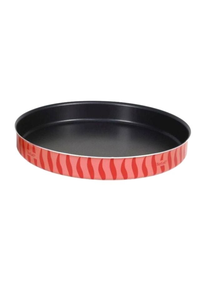 Tefal Round Kebbeh Dish Black/Red 38cm - Image 1