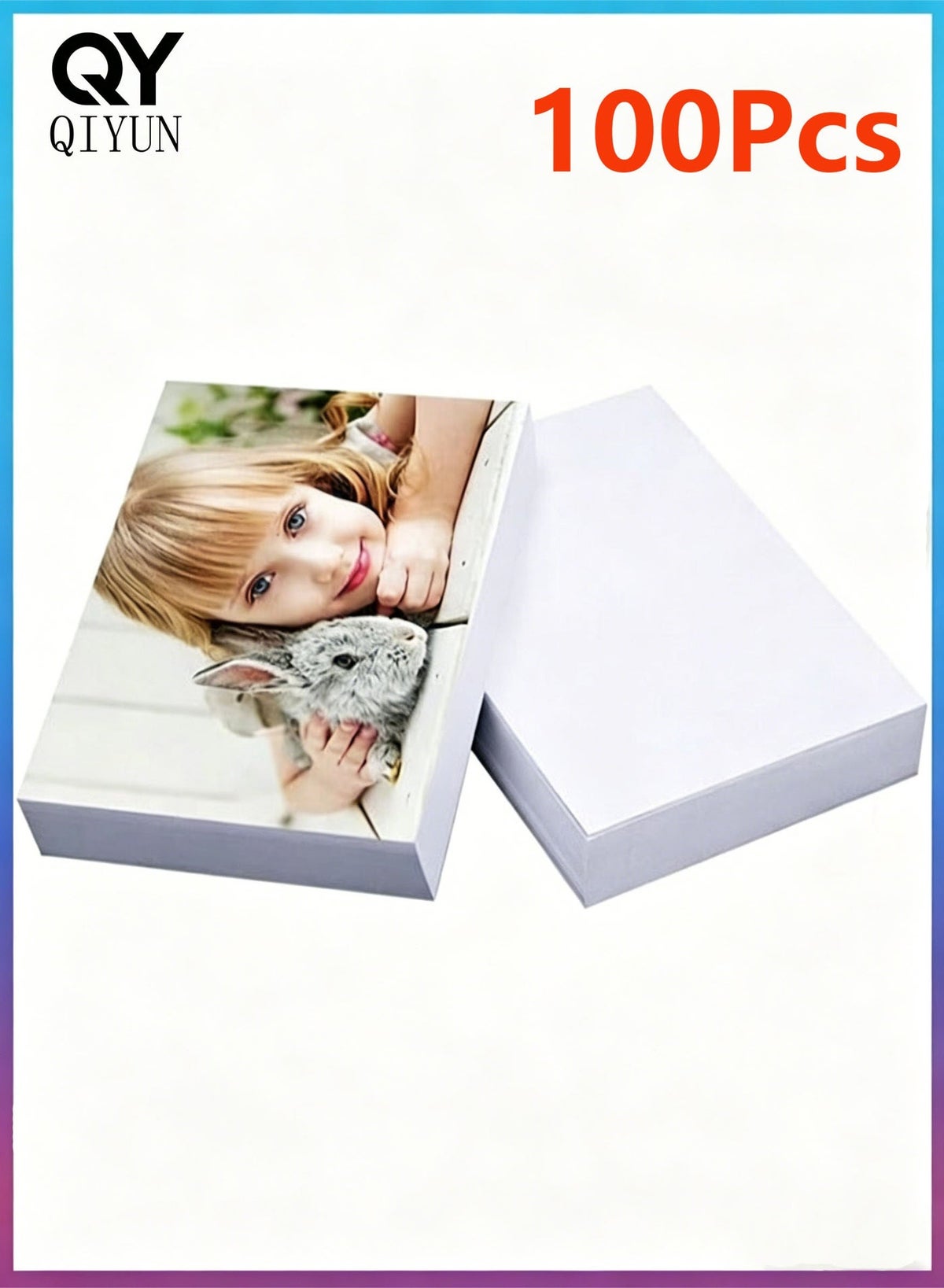 QI YUN QI YUN Glossy Photographic Paper 4x6 100 Sheets Z7B3C6524A2BD840E9597Z