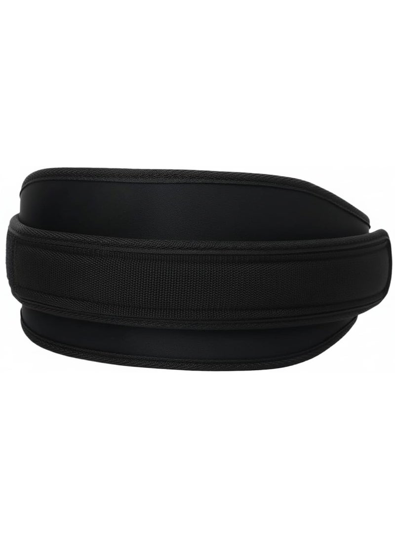 في سبورت حزام اسود من القماش لدعم الظهر من في سبورت | مناسب لرفع الاثقال | بجودة ممتازة للتمارين المكثفة | رفع الاثقال | والتدريب الوظيفي في الصالة الرياضية | وكمال الاجسام ورفع الاثقال بقوة - Image 2