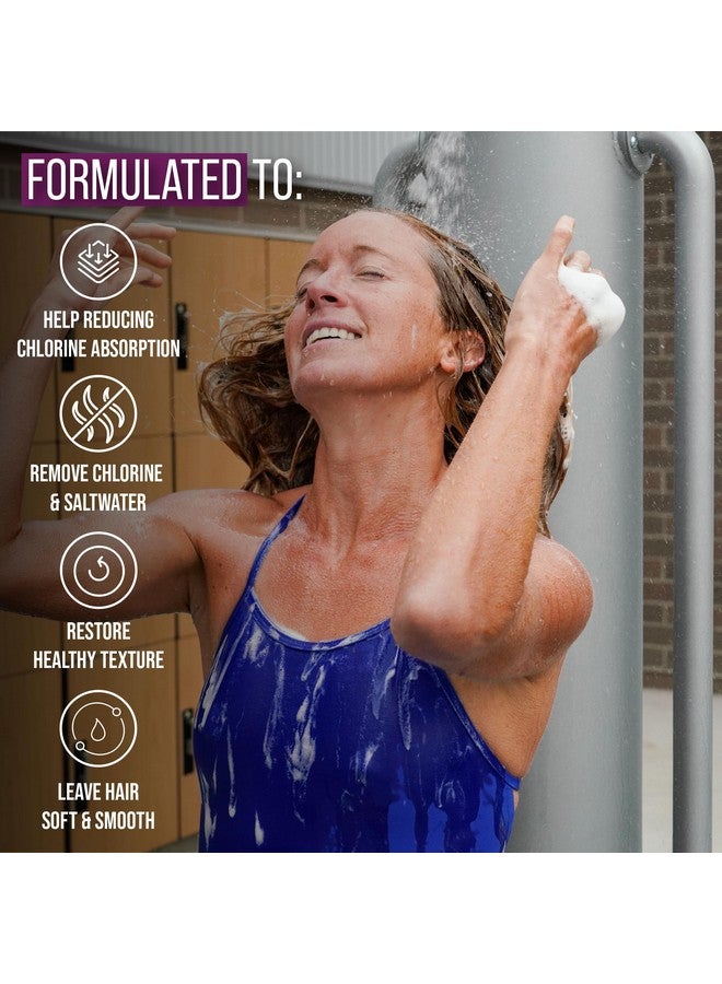 TRIHARD TRIHARD Swimmers Shampoo Extra Boost | Removing Chlorine and Hard Water Negative Effects | Specialized Swim Shampoo  - Image 4