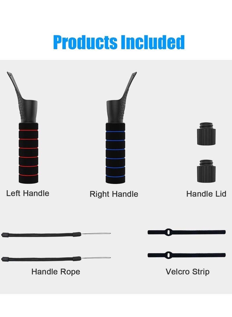 Dual Gamepad Extension Grips for a Comfortable Grip on for Oculus Quest / Quest 2 / Rift S Controllers for Beat Saber Games Compatible with Quest 2 Accessories - Image 4