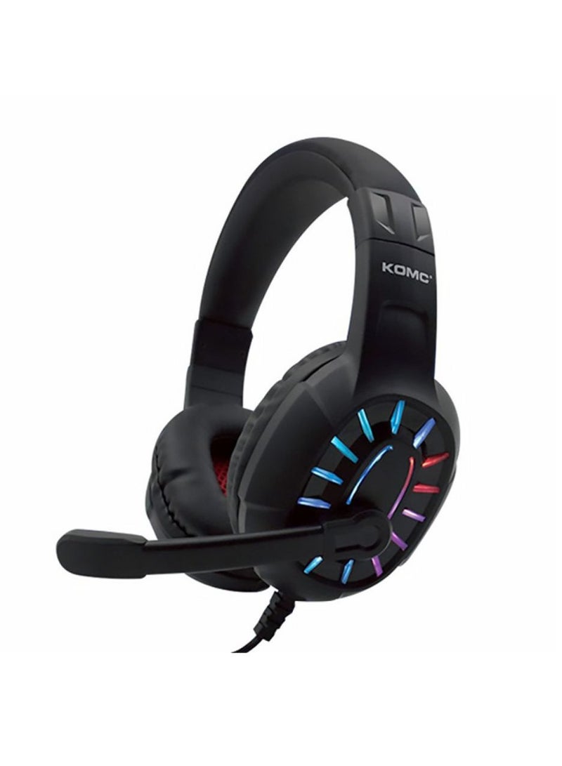 Komc G313 Led USB gaming headset with microphone - Image 1