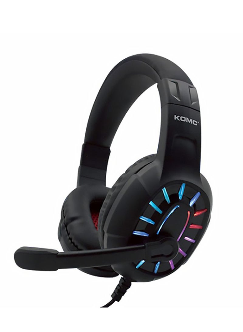 Komc G313 Led USB gaming headset with microphone - Image 4