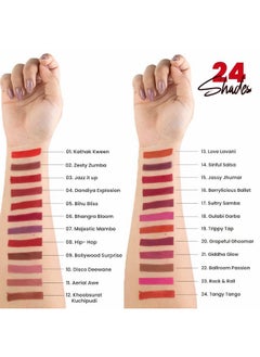 Mars MARS Creamy Matte Long Lasting Lipstick for Women | Creamy Lipstick | Single Swipe Application | Smooth & Light Weight (3.2 gm) (07-Majestic Mambo)  - Image 5