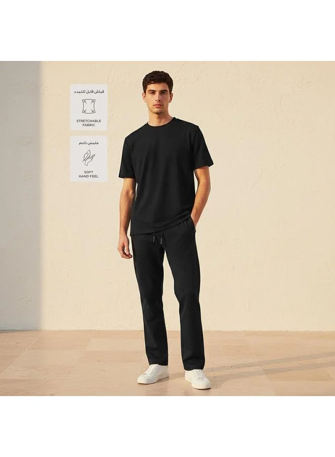 Love Pangolin BLACK Love Pangolin Men Waffle Textured T shirt for Men | Best Price UAE