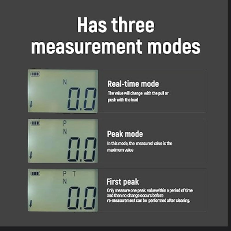 Mini Digital Force Gauge Push Pull Tester with Sensor 500g Capacity Clear Display - Image 5