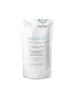 Cuccio Somatology Yogahhh Milk Bath  Restores Moisture to Dry Skin  Draws Out Discomfort from Sore Swollen Muscles  Removes Excess Sweat from Pores  Exfoliates The Skin  Paraben Free  16 oz