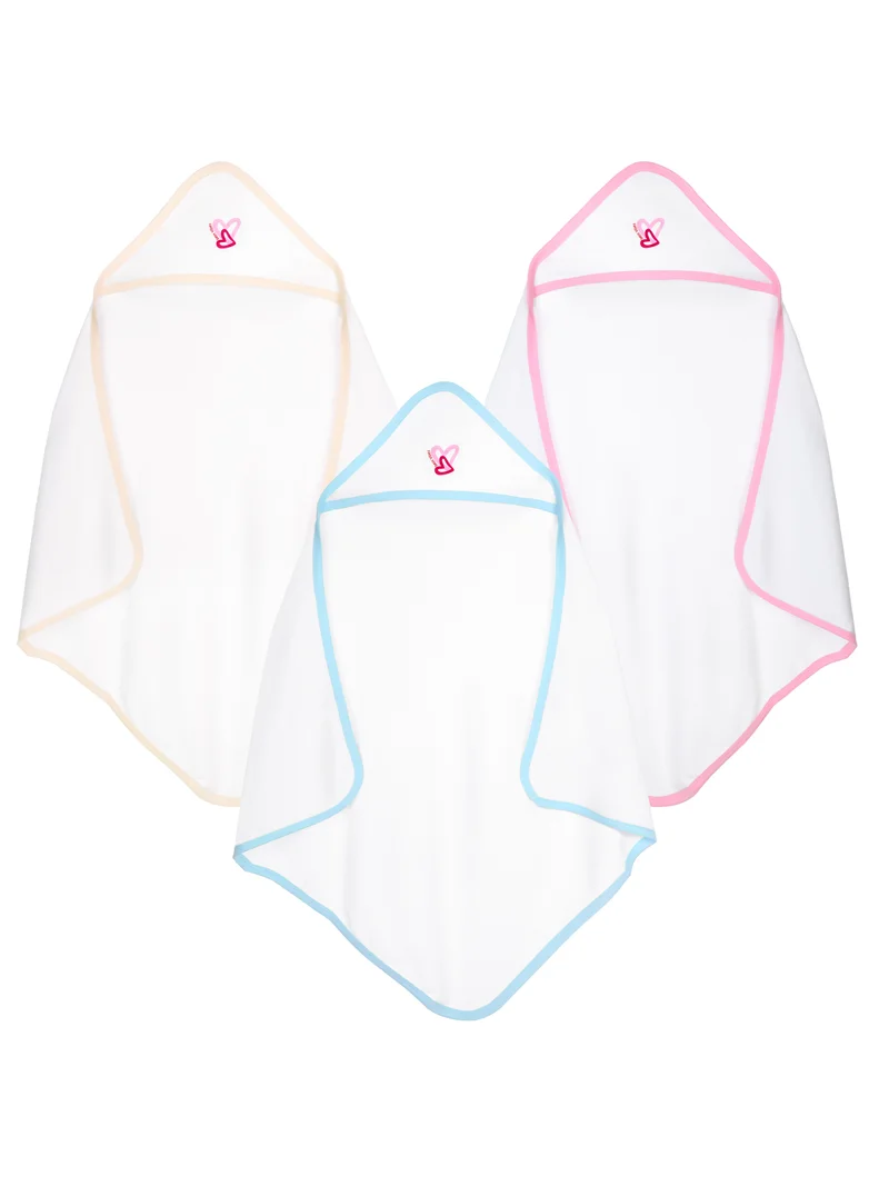 Babies Basic Babies Basic 100% Cotton Swaddle / Receiving Blanket for New Born - Pack of 3, 75*75cm , Multi