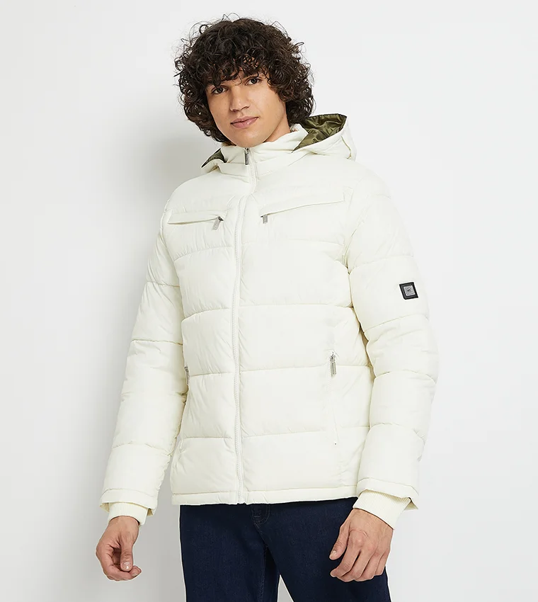 Quilted Hooded Jacket