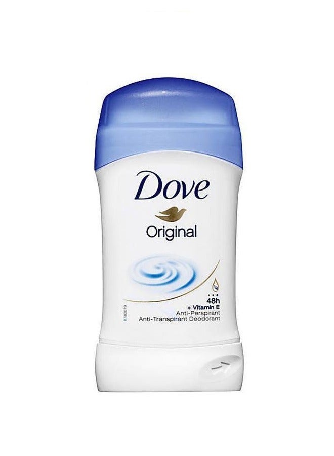 دوف مزيل العرق الأصلي بفيتامين E وF يدوم 48 ساعة، للنساء، 40 مل - Image 1