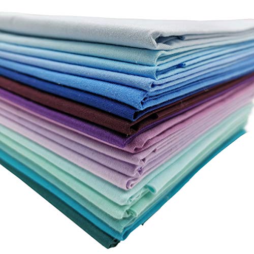 iNee Autumn Fall Solids Fat Quarters Fabric Bundles, Quilting Fabric for Sewing Crafting, 18 x 22 inches, (Fall Solids) - Image 3