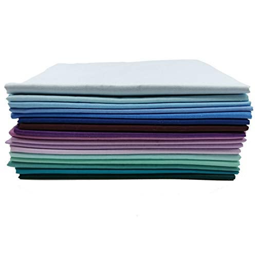 iNee Autumn Fall Solids Fat Quarters Fabric Bundles, Quilting Fabric for Sewing Crafting, 18 x 22 inches, (Fall Solids) - Image 4