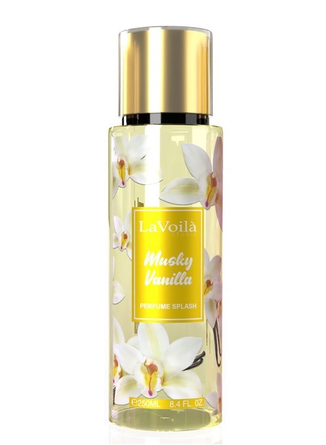 La Voila MUSKY VANILLA PERFUME SPLASH 250 ML