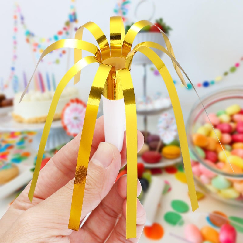 24 Colorful Party Blowers Noise Makers Horns for Birthday Sports Events Festival - Image 3