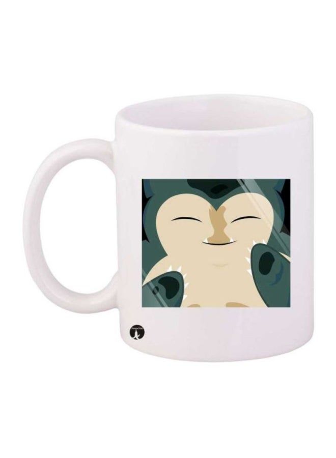 RKN Pokémon Printed Mug White/Green/Beige - Image 1