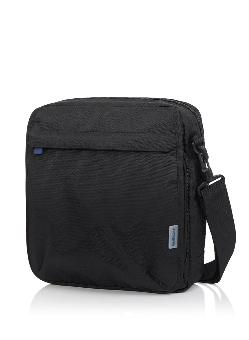 Samsonite Excursion Bag 100% Polyester, Black|Detachable Shoulder Strap