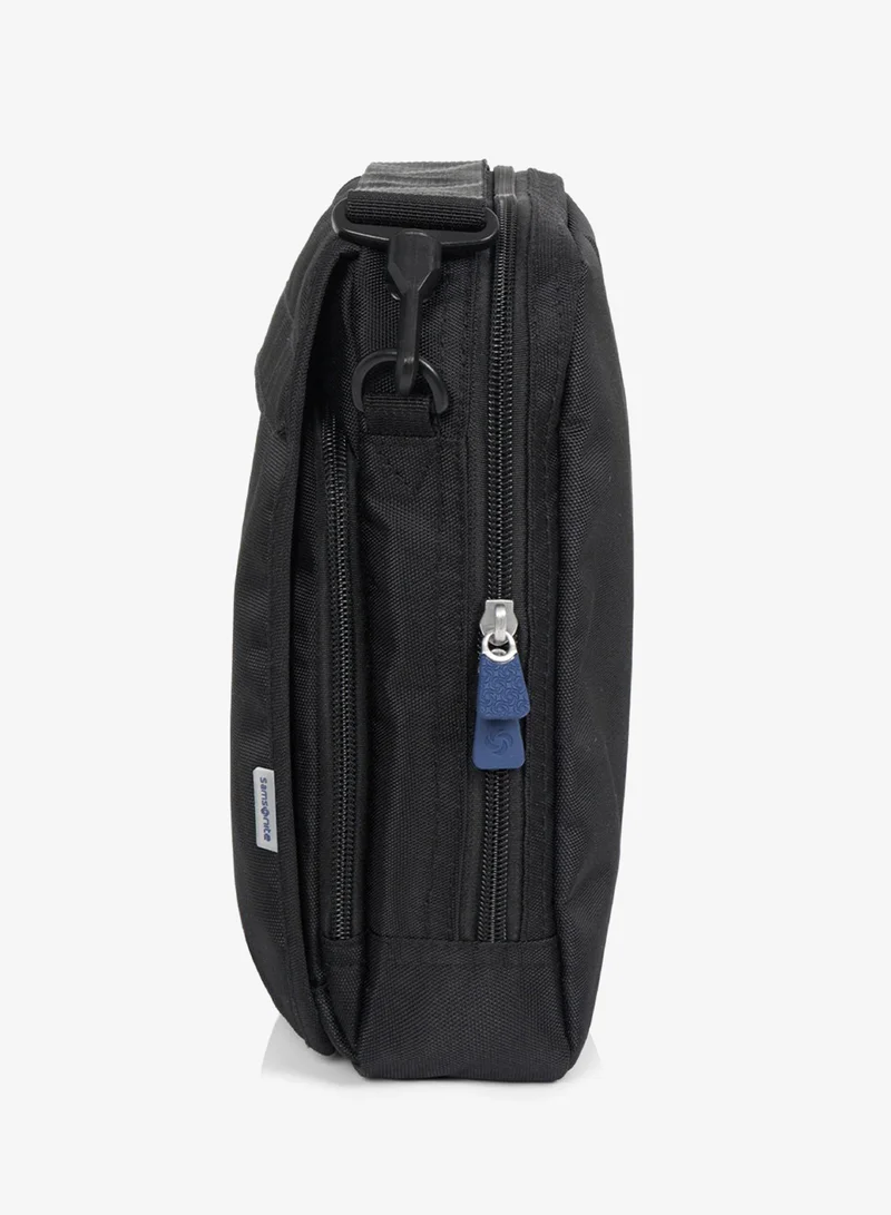 سامسونايت Excursion Bag 100% Polyester, Black|Detachable Shoulder Strap