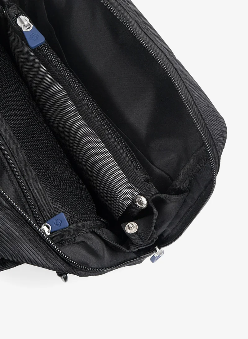 Samsonite  Excursion Bag 100% Polyester, Black|Detachable Shoulder Strap  | Best Price UAE