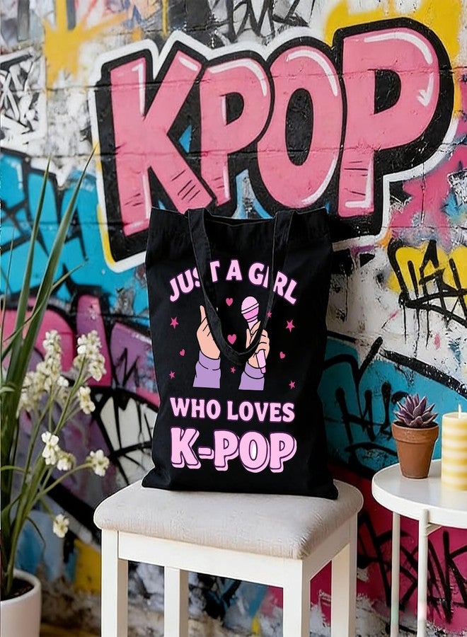 TI-EDC Kpop Birthday Tote Bag for Women, K Pop Gifts for Women Korean Drama Canvas Tote Bag Gift for K-Pop Lover - Image 5