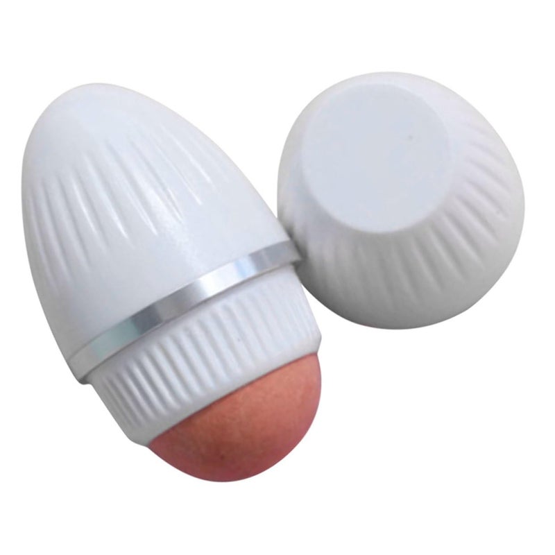 أداة الوجه الأسطوانية الماصة للزيت من الحجر البركاني - منظف سفر محمول قابلة لإعادة الاستخدام - Image 1