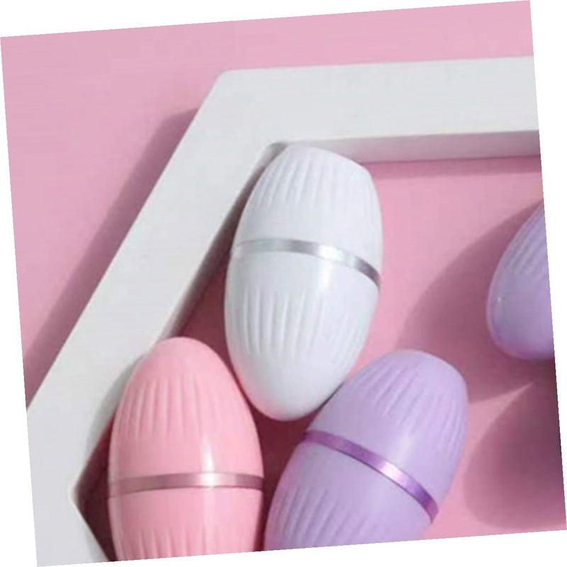 أداة الوجه الأسطوانية الماصة للزيت من الحجر البركاني - منظف سفر محمول قابلة لإعادة الاستخدام - Image 5