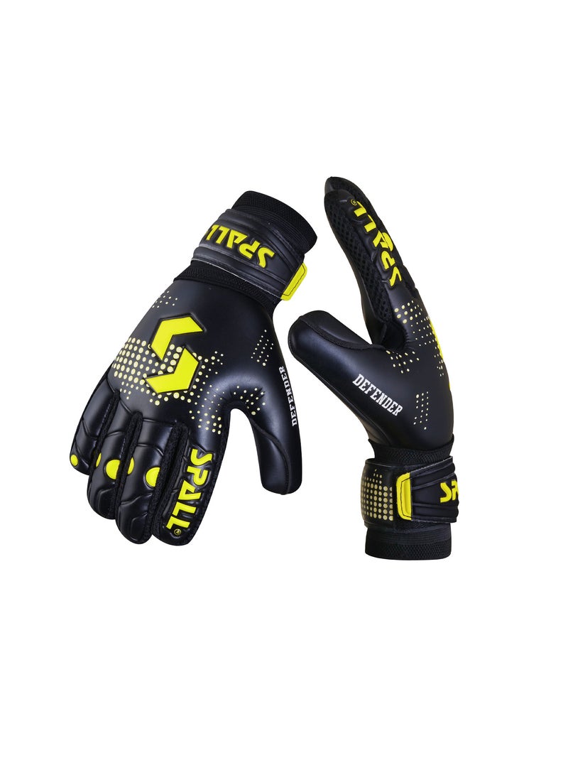 Spall Goal Keeper Gloves Strong Grip With Finger Spine Double Wrist Protection Prevent Injuries For The Toughest Saves Goalie Training Gloves For Men And Women  - Image 2