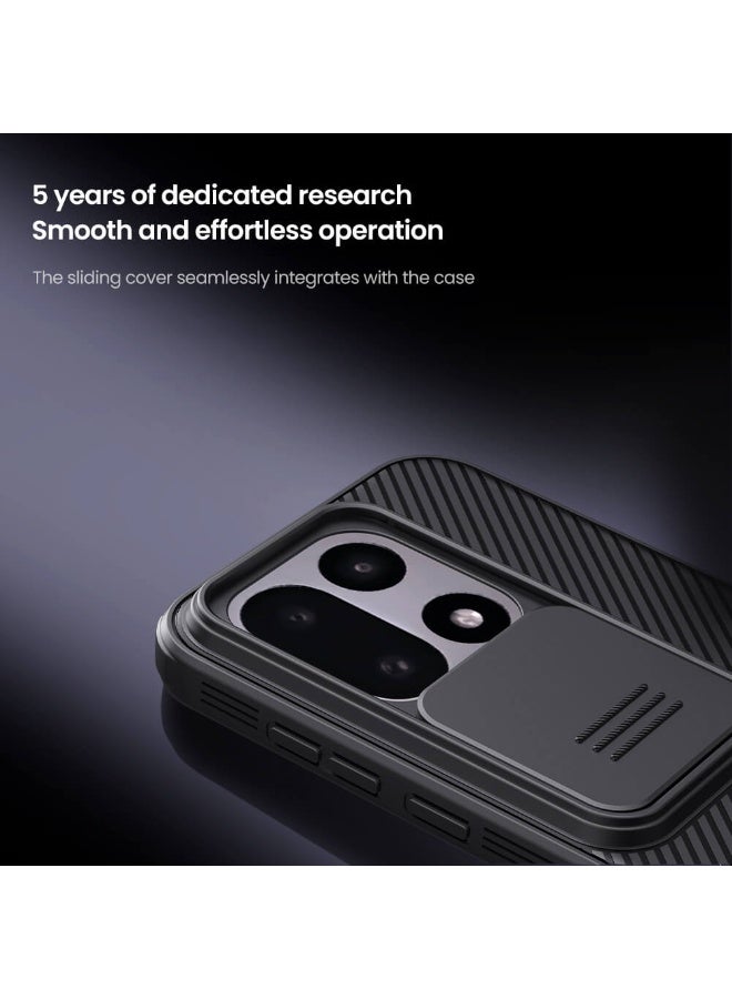 نيلكين جراب Camshield Pro لهاتف OnePlus 15 مع حماية منزلق لعدسة الكاميرا وظهر مضاد للخدش مع إطار حافة وغطاء حماية من الصدمات ومضاد لبصمات الأصابع وملمس ناعم وحساس متوافق مع OnePlus 15 - Image 4