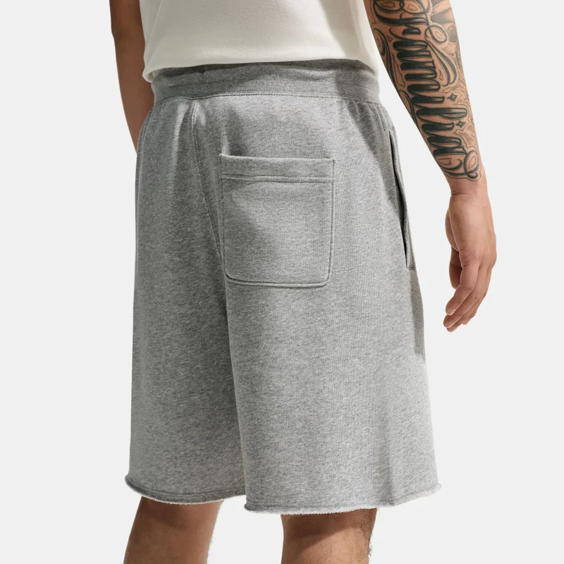 Nike Grey Men's Club French Terry Alumni Shorts for Men | Best Price UAE