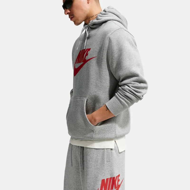 Nike Grey Men's Club French Terry Alumni Shorts for Men | Best Price UAE