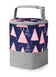 Oasisgalore Insulated Cooler Bag, Fits 4 Large 8oz Bottles, for Daycare, Travel  - Image 1