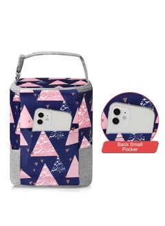 Oasisgalore Insulated Cooler Bag, Fits 4 Large 8oz Bottles, for Daycare, Travel  - Image 5