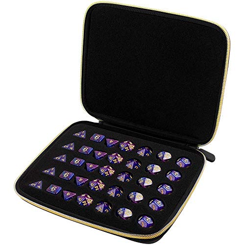 ALKOO Dice Storage Case, Dice Case Box Tray for DND Dice Set, for D&D Dungeons and Dragons 7-Die Polyhedral Dice, for RPG for MTG Role Playing Table Games, Display for D and D Accessories - Box Only - Image 1