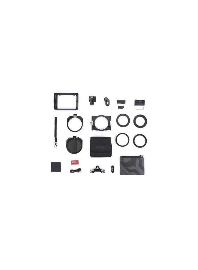 Tilta Mirage Motorized VND Kit — Wirelessly Controlled Variable ND Filter, Wireless Motor, and Controller | Compact Matte Box for DSLR, Mirrorless, Gimbals, Drone + More | MB-T16-B - Image 1