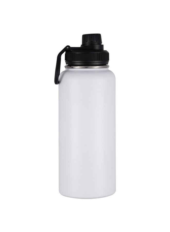 25oz 32oz 40oz Space Flask Creative Double-layer Stainless Steel Insulated Cup Large Capacity Outdoor Portable Sports Water Bottle