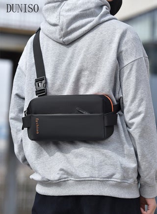Compact Chest Bag for Men Waterproof Crossbody Bag Multipurpose Chest Shoulder Bag with Buckle Multi-pocket Everyday Carry Bag Sling Bag for Travel Work Sports - pzsku/Z7B3E15E5E58918DFC6FAZ/45/_/1700453970/18d661fe-73f9-4472-a02b-a80d4921eb03