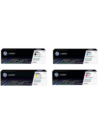 201A Toner Set CF400A, CF401A, CF402A, CF403A Black Cyan Yellow Magenta - view 3