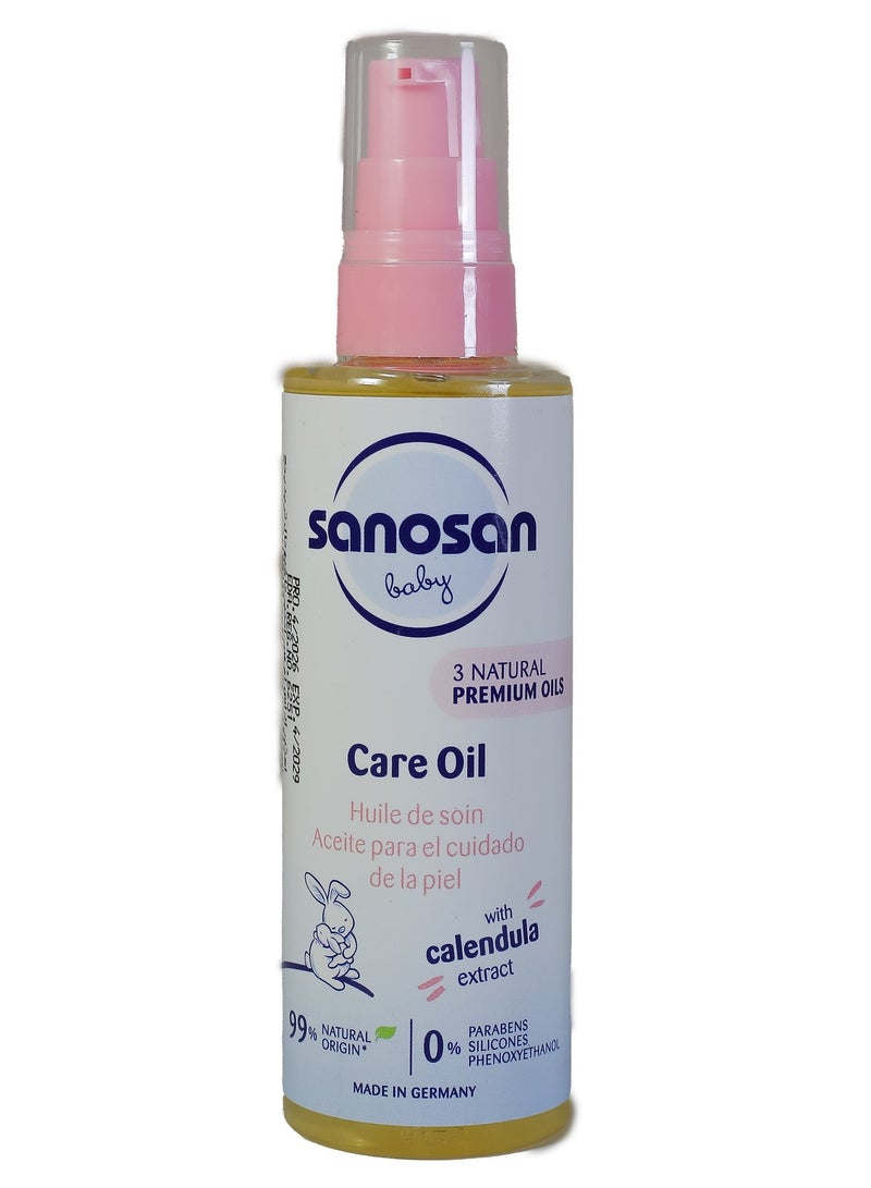 Sanosan  Oil Baby Care   Almond Organic Olive & Sunflower Seed  100 Ml  (Packaging May Vary)