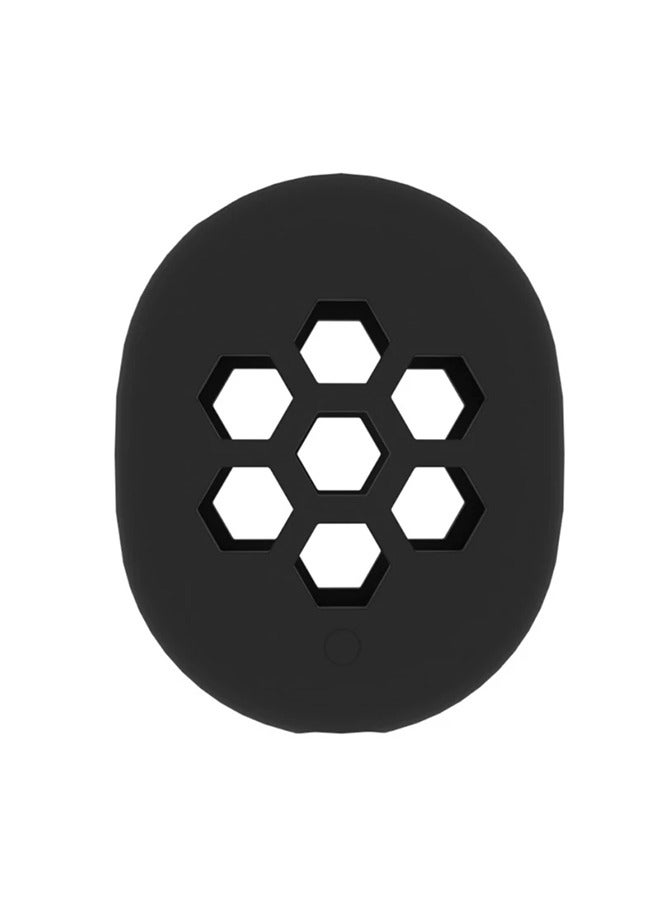 O Ozone Silicone Case Protective Cover For Google Chromecast TV 2020 TV BOX , Lightweight Anti-Slip Shockproof TV Set Top Box Sleeve Cover - Black  - Image 2