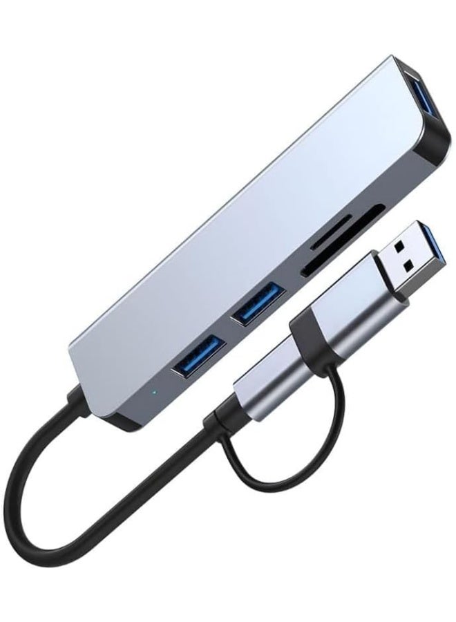 موزع 5 في 1 USB/Type-C – توصيل متعدد الوظائف للأجهزة والملحقات - Image 2