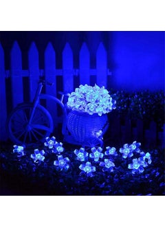 GLOWSERIE GLOWSERIE 16 LED Flower Fairy String Lights for Home Decor 4 Meter Blue  - Image 3