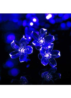 GLOWSERIE GLOWSERIE 16 LED Flower Fairy String Lights for Home Decor 4 Meter Blue  - Image 4